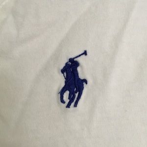 White polo shirt